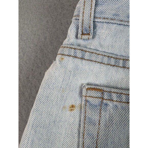 Vtg Levis 577 Jeans Womens 12 M Blue Light Wash Low Rise Loose Fit Y2K 32x30 * - Picture 13 of 16